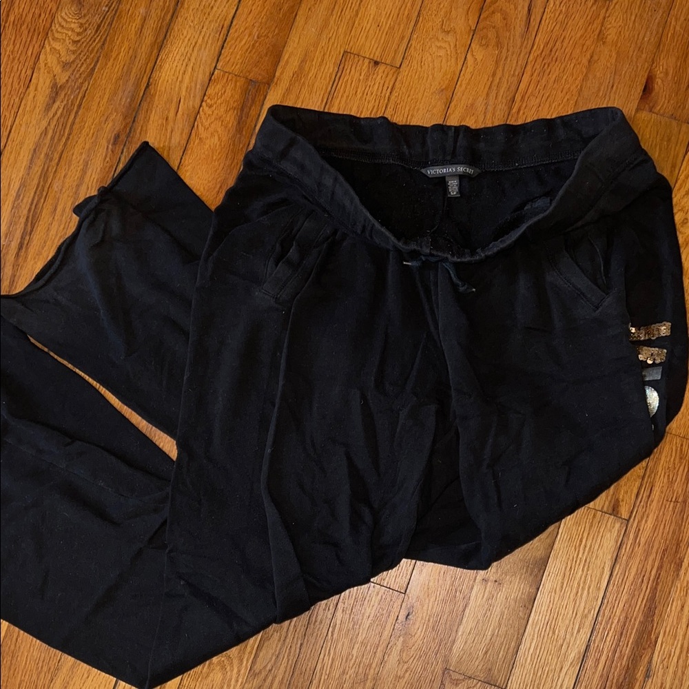 Victoria's Secret Black Lounge Pants